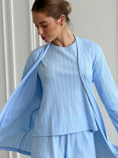 Пижама с халатом Cosy 82927