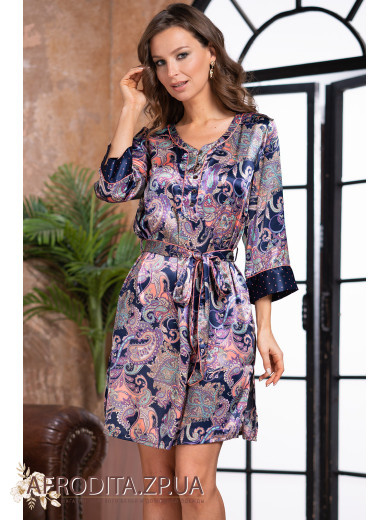 Домашняя шелковая туника "Эттро" 3505