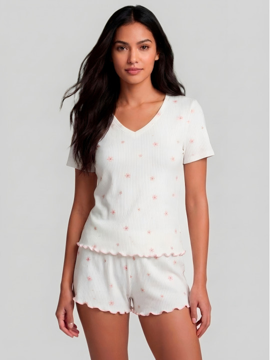 Женская пижама с шортами Roksana 1947