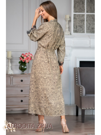 Довгий халат "Домініка" 1269 