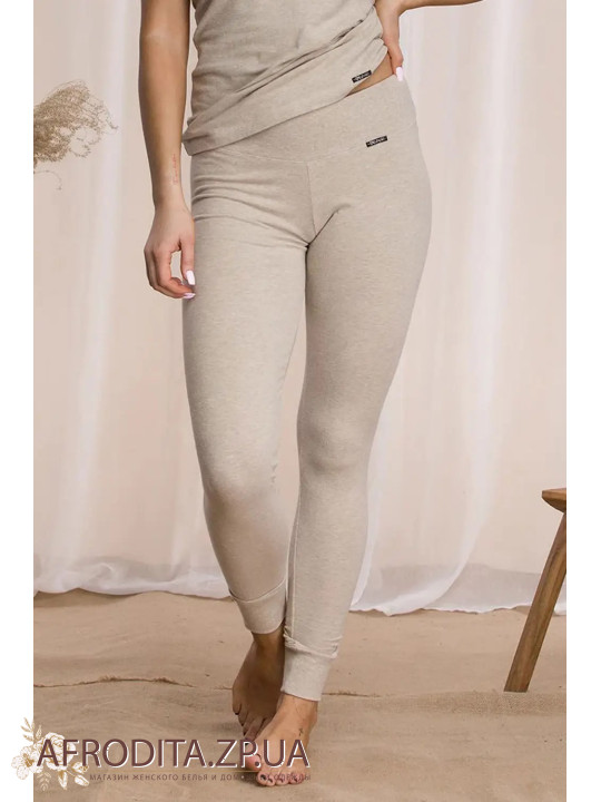 Жіночі теплі легінси LXL 729 1 Hot Touch бежевий