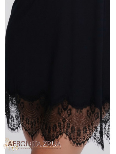 Жіноча нічна сорочка Shato 2710 чорний