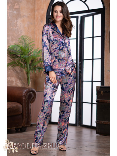 Пижама женская cо штанами "Эттро" 3506