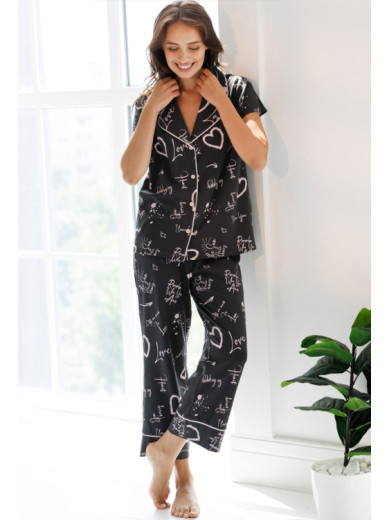 Жіночий домашній комплект з бавовни Roksana 82711