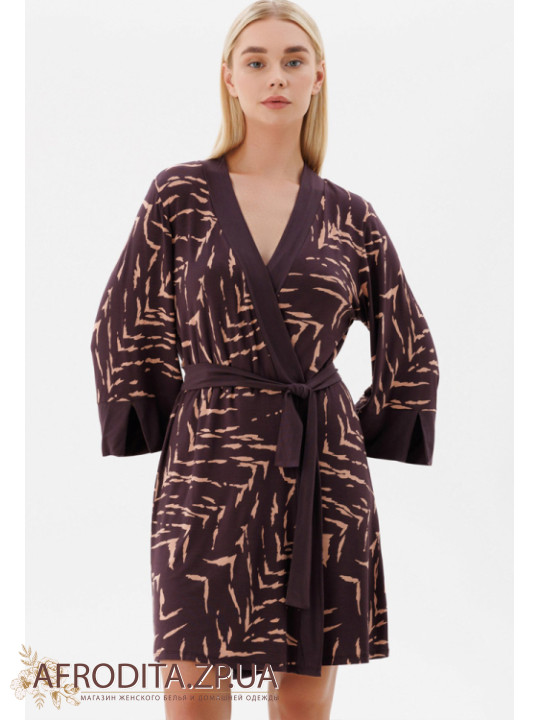 Жіночий халат з віскози 1711-60042