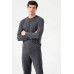 Домашний мужской костюм с начесом Enrico Coveri EP2216