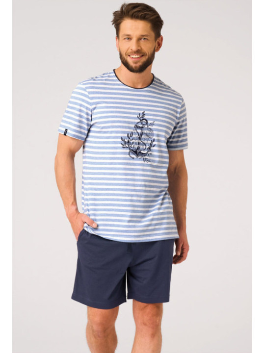 Чоловіча піжама з шортами Key 82832