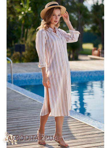 Пляжная рубашка из хлопка "Доминикана" 1404