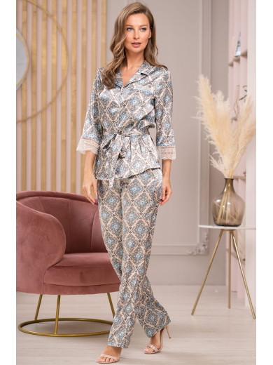 Домашній комплект із брюками Палермо 9696