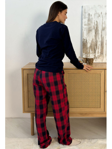 Женская пижама из фланели Cosy 82614