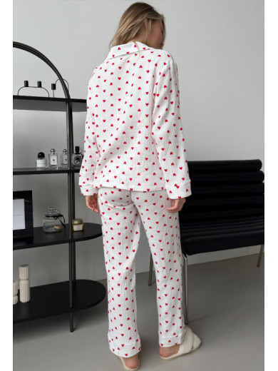 Домашний женский комплект со штанами Cosy 82742