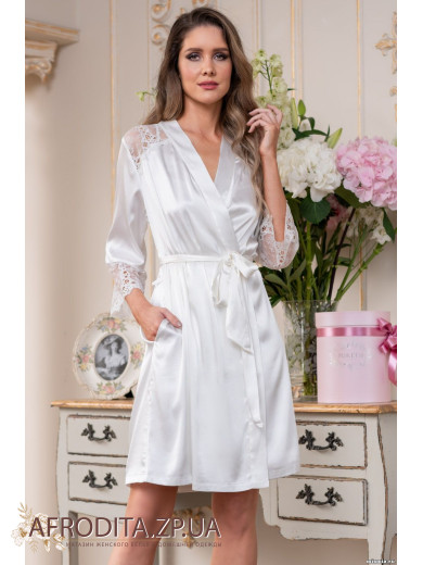 Женский шелковый халат Эдита 3673-1