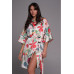 Женский шелковый халат German Volf 26043