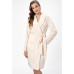 Жіночий теплий халат Shato 2333 beige