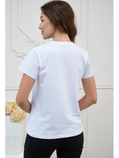 Женская футболка из хлопка Wiktoria 1523