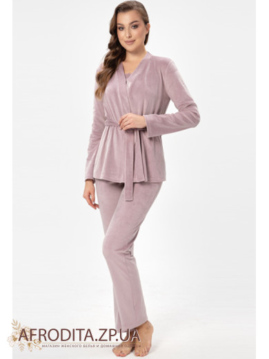 Женский комплект тройка Shato 2525 pudra