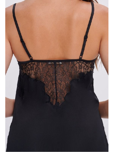 Ночнушка жіноча Shato 2702 чорній