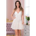 Жіноча нічна сорочка біла "Шартрез" 7021