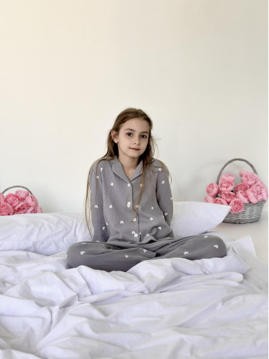 Дитяча муслінова піжама COSY M110P5453