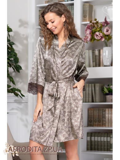 Жіночий халат "Ажур" 8773