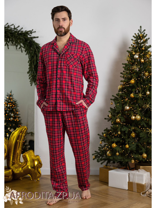 Мужская пижама со штанами 1608-16914