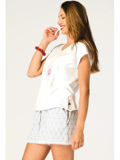 Пижама женская с шортами Key 82840