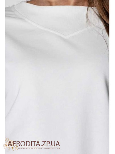 Женский костюм со штанами Wiktoria 1118 молочный