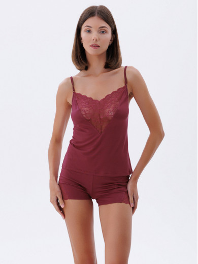Жіноча піжама із шортами Roksana 82780