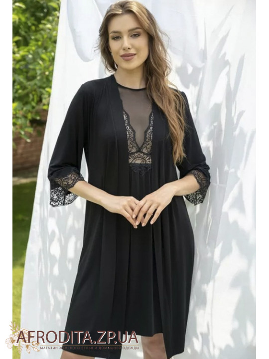 Женский халат из вискозы Shato 2315/1-1