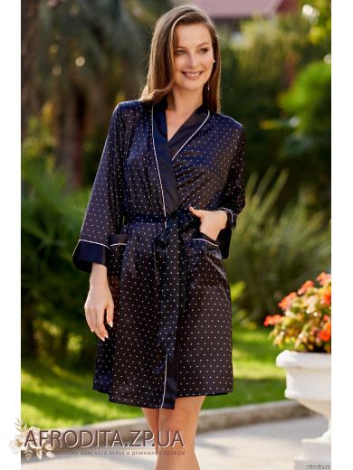 Атласный халат "Дороти" 8703