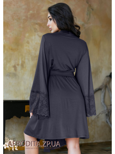 Жіночий халат на запах 1566-60027