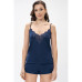 Жіноча піжама із шортами Shato 2408 navy blue