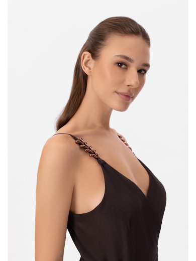 Сарафан из шелка и вискозы Marc & Andre LD26-02-2603