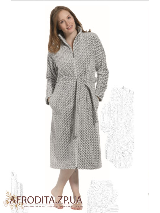 Теплый халат "Rebelle" 70202-142-8