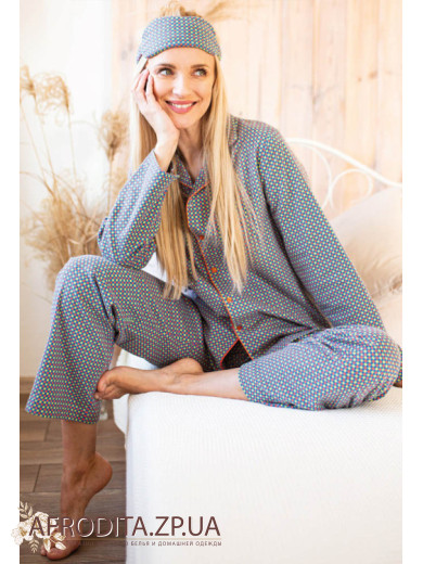 Женский домашний комплект со штанами Key 82624