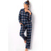 Пижама женская со штанами из хлопка Key 82625