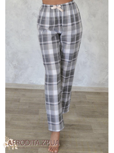 Жіноча піжама з бавовни зі штанами 1245-67026