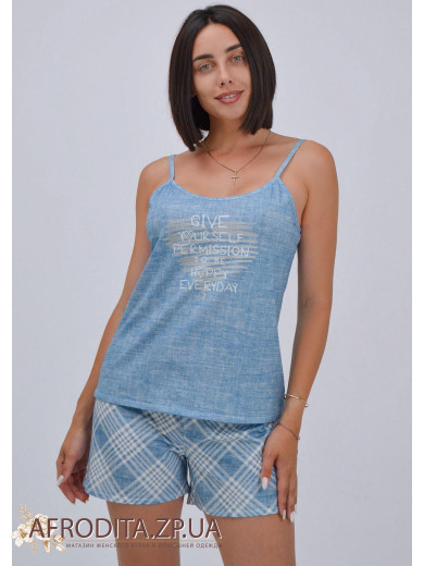 Пижама женская с шортами 837-16981