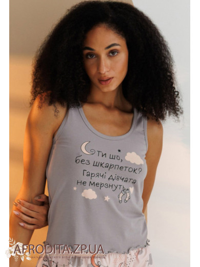 Женский домашний комплект из хлопка Roksana 82830