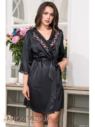 Женский шелковый халат Валенсия 3263