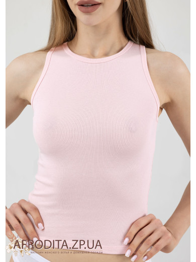 Розовая женская майка Roksana 1268-46001