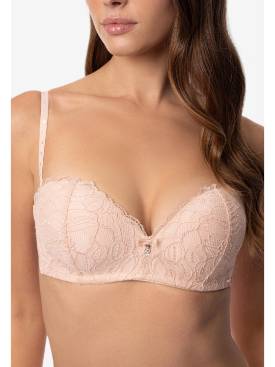 Бюстгальтер з балконет супер пуш-ап Marc & Andre S26-0513-06-BNM-LY