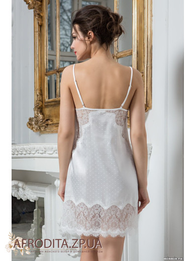 Женская сорочка белая "Принцесса" 8041