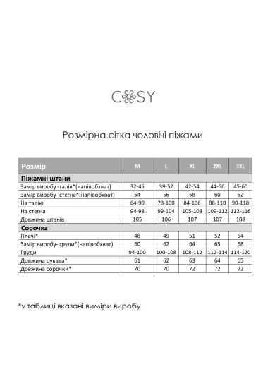 Мужская фланелевая пижама COSY F221P