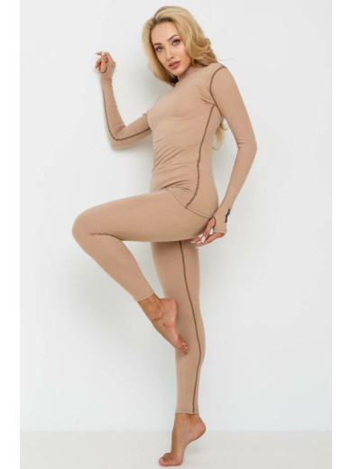 Женский термокомплект лонгслив + лосины 82466