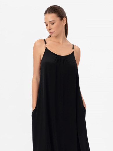 Сукня-сарафан з віскози та шовку Marc & Andre LD26-08