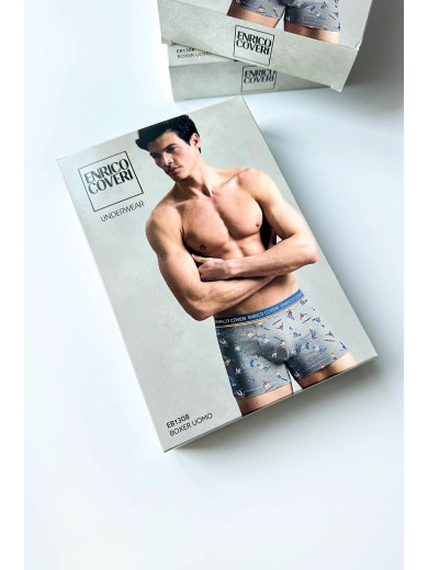 Мужские боксеры Enrico Coveri 1308 из хлопка