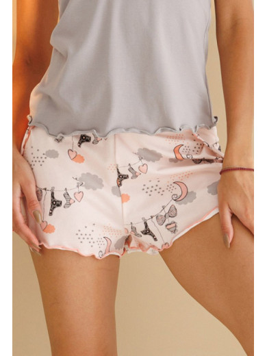 Жіночий комплект із шортами Roksana 82784