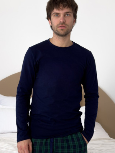 Фланелевая мужская пижама Cosy 82680