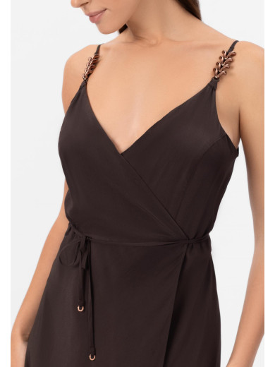 Сарафан из шелка и вискозы Marc & Andre LD26-02-2603